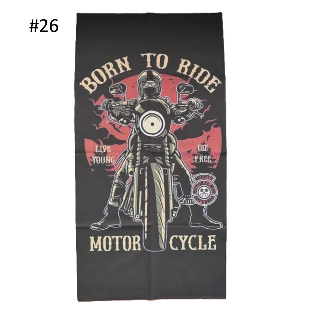 Balaclava Face Mask Shield Headkerchief Ice Silk High Quality Print - Image 25