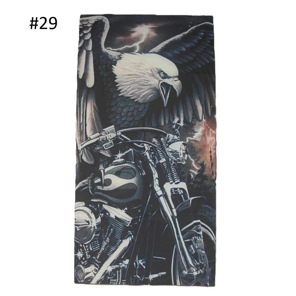 Balaclava Face Mask Shield Headkerchief Ice Silk High Quality Print - Image 28