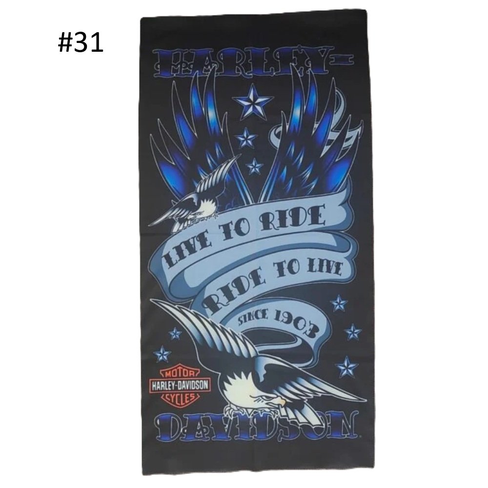 Balaclava Face Mask Shield Headkerchief Ice Silk High Quality Print - Image 30