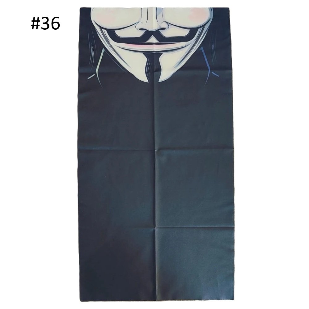 Balaclava Face Mask Shield Headkerchief Ice Silk High Quality Print - Image 35