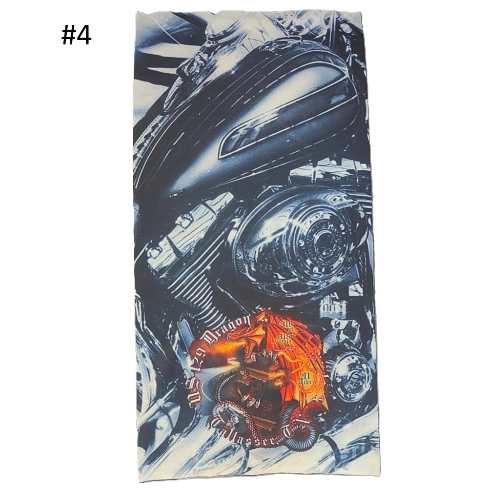 Balaclava Face Mask Shield Headkerchief Ice Silk High Quality Print - Image 5