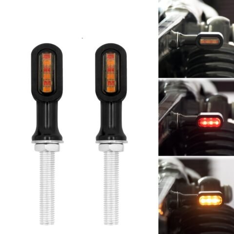 3in1 Universal Rear Mini LED Tail Light Running Light Brake Light