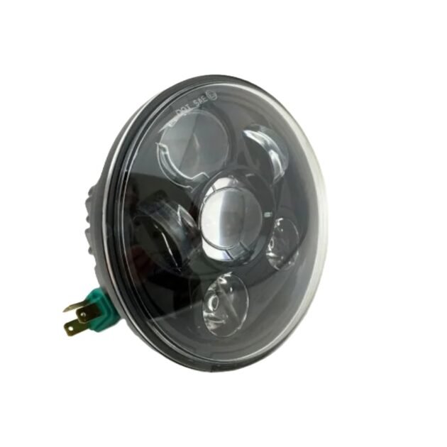 Sportster Dyna Street750  5.75 Inch LED headlight Black - Image 2