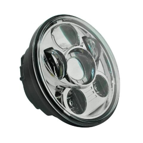 Sportster Dyna 5.75 Inch LED headlight Chrome