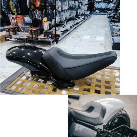 18-23 Fat boy Breakout Short Fender Bobber w/ Seat Black Glossy