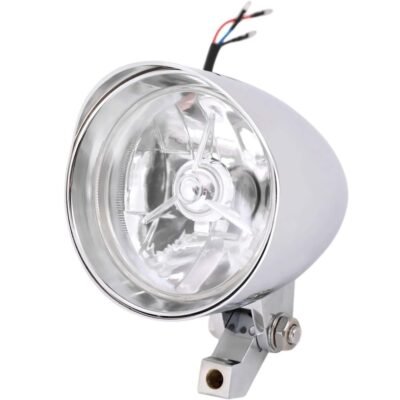 4.5" Headlight Lamp For Bobber Chopper Cruiser Custom