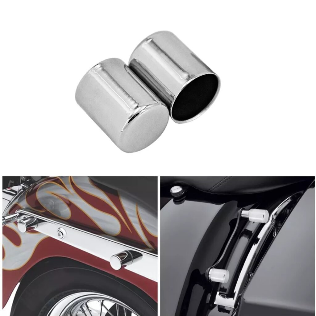 2pcs Docking Hardware Point Cover Kit Abdeckung für Harley FLHX FLTRX