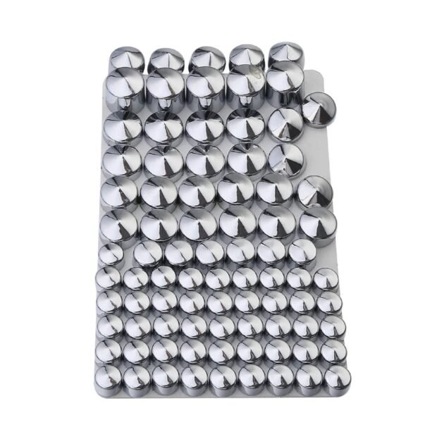 ABS Plastic 83 Piece Engine Bolt Cover Cap Harley Twin Cam Engines - Image 3