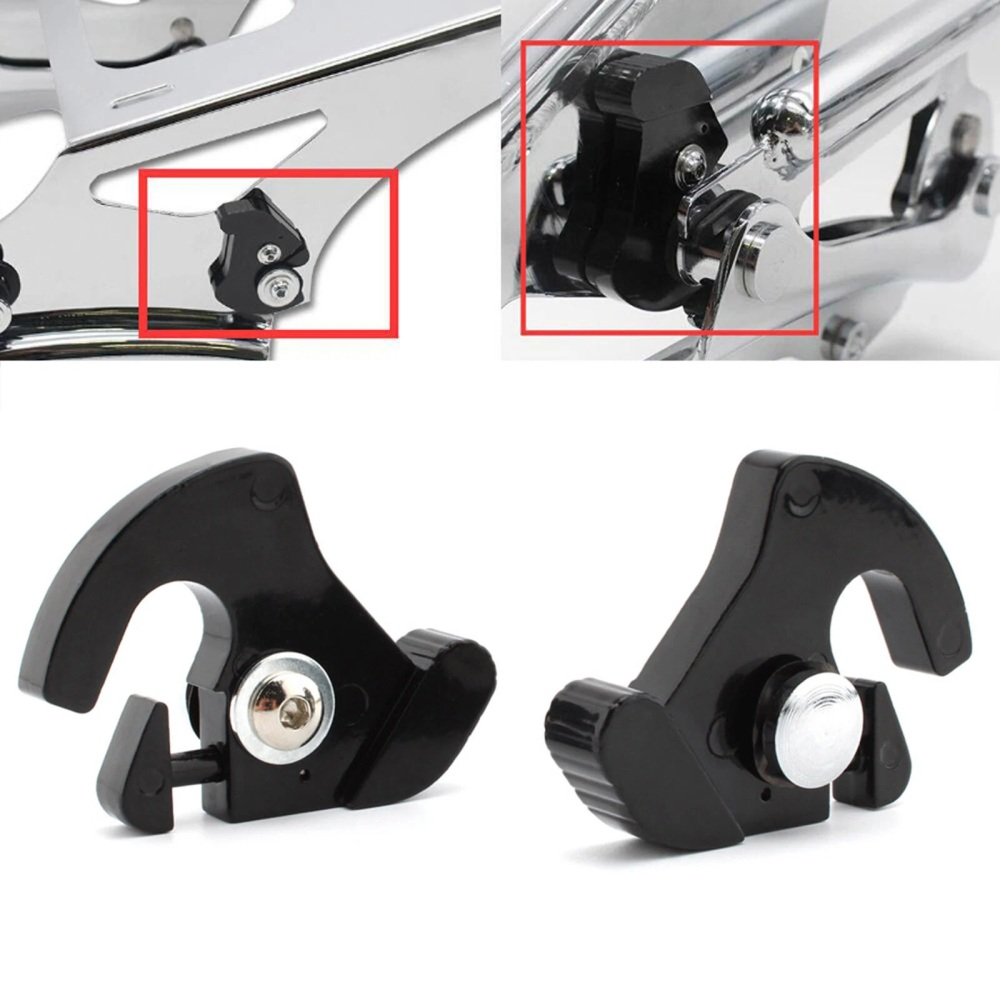 Clip Lock for HD Detachable Luggage Rack & Passenger Backrest - Image 2