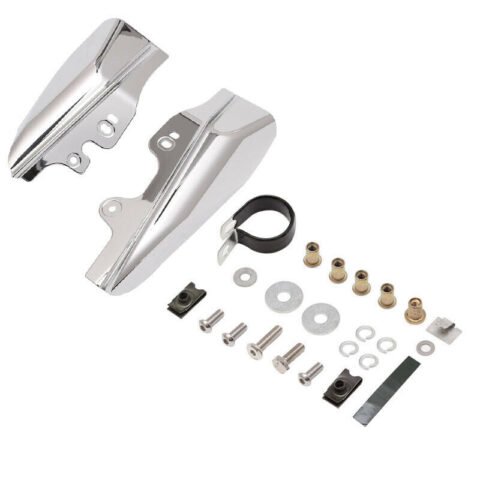 01-08 Touring Harley Mid Frame Heat Shield Deflector Chrome for Harley Touring Motorcycles