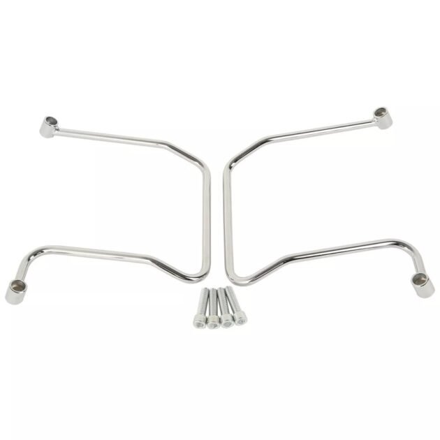 Saddlebag Support Brackets For Dyna Fat Bob-FXDF Wide Glide 06 to 17 Harley - Image 2