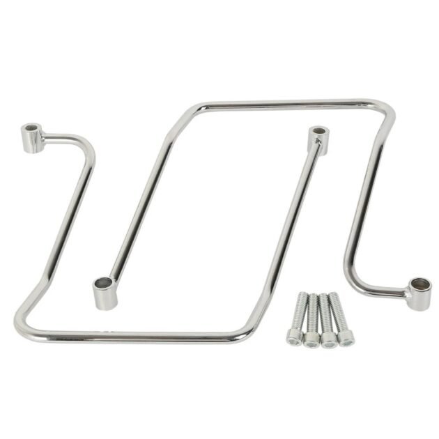 Saddlebag Support Brackets For Dyna Fat Bob-FXDF Wide Glide 06 to 17 Harley