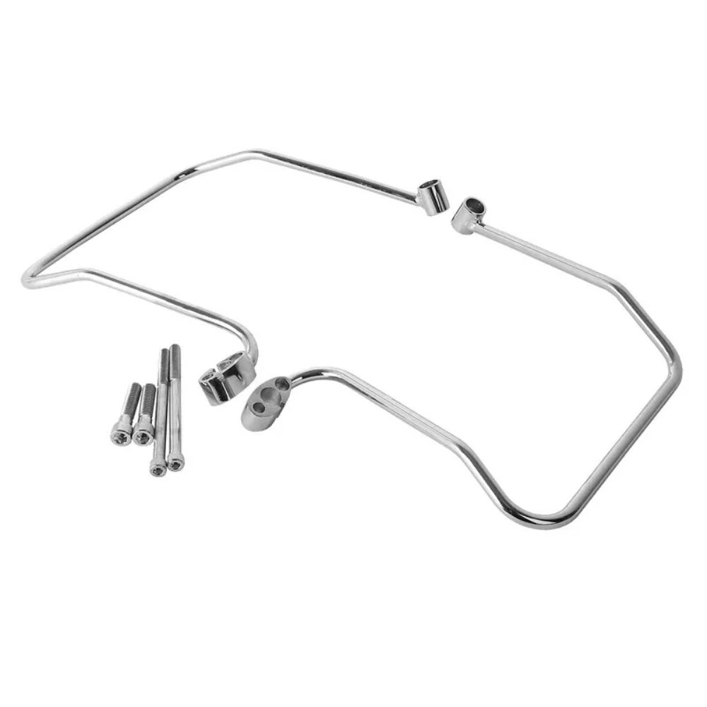 06-13 Dyna Saddlebag Support Steel Brackets - Image 2