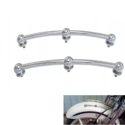 86-17 Front Fender Side Spear Trim Fit For Harley Heritage Softail FLSTC
