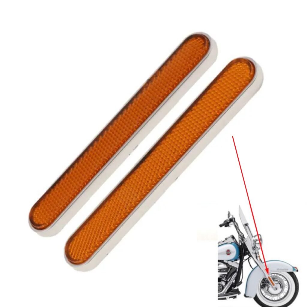 Motorcycle Front Fork Leg Reflectors For Harley All Lower Leg Motorcycle Front Fork Leg Reflectors For Harley All Lower Leg