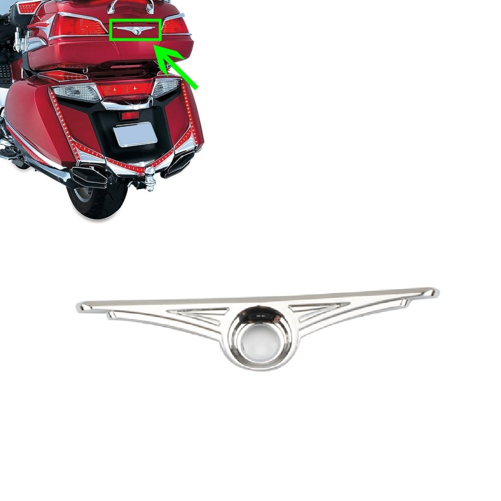 01-17 Honda Goldwing Trunk Key Hole Decoration Trim - Image 2