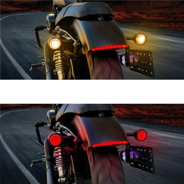 2" High Quality LED Turn Signal & Running Light 1157 fits Harley Sportster Dyna Softail Touring - Image 2