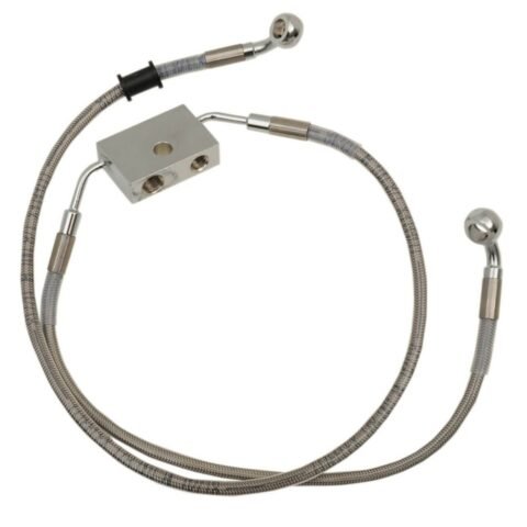 ABS Brake Hose Pipe fits 14-16-18" Handlebar for Harley Sportster