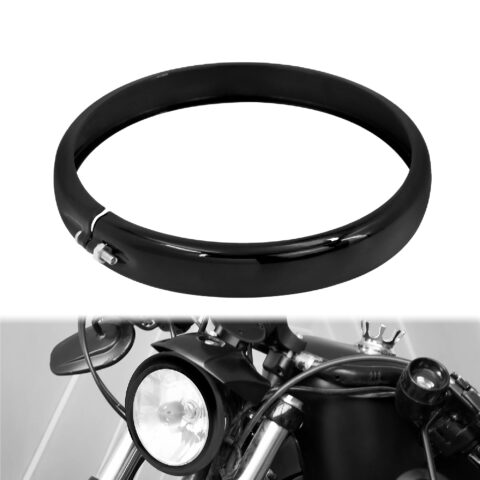 5.75 Headlight Ring fit Harley Sportster Dyna