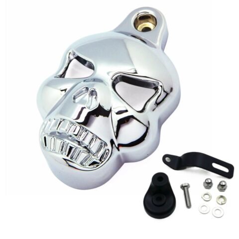 Skull Horn Cover for Harley
