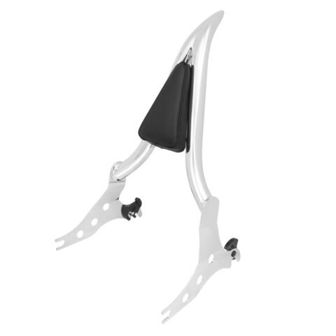18-24 Fatboy Breakout Passenger Sissy Bar Backrest Fat Bar Chrome