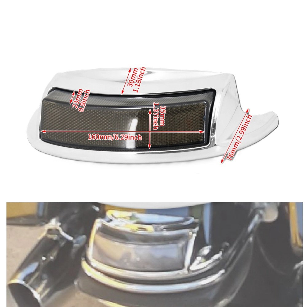 09-16 Rear Fender Tip LED Light For Harley Electra Glide Ultra Motorcycles - Image 3