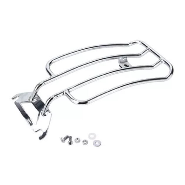 09-23 Harley Touring Solo Seat Fender Rack Chrome