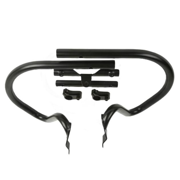 V Rod Engine Guards Crash Bar Black - Image 2