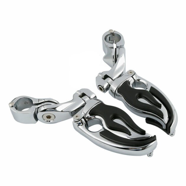Adjustable Highway Foot Peg fits 32mm Diameter Motorcycle Engine Guards