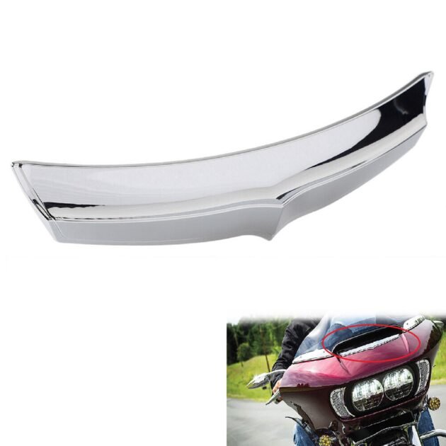 15-UP Road Glide Black ABS Front Fairing Air Flow Vent Accent Trim