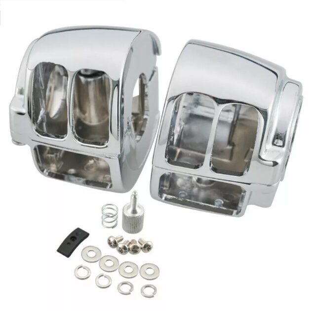 11-18 Control Switch Housings Kit for Sportster Softail Dyna