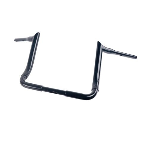 12-14-16" Rise Big Dude Monkey Bagger Style Bars 1.5″ Diameter Black for Harley Touring Motorcycles