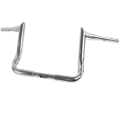 12-14-16" Rise Big Dude Monkey Bagger Style Bars 1.5″ Diameter Chrome for Harley Touring Motorcycles