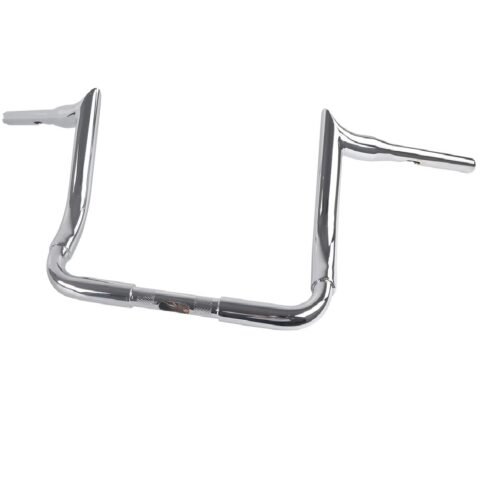 12-14-16" Rise Big Dude Monkey Bagger Style Bars 1.5″ Diameter Chrome for Harley Touring Motorcycles