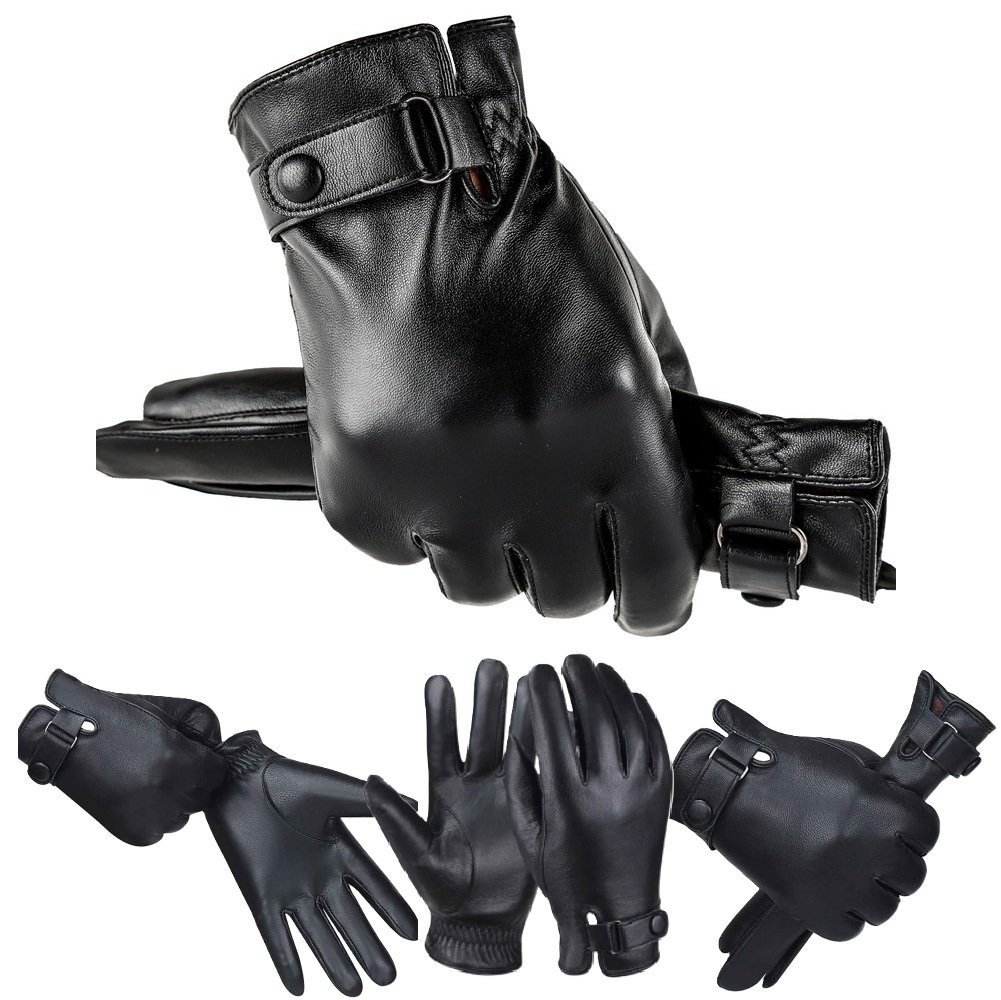 Full Finger Gloves Waterproof Warm Lining