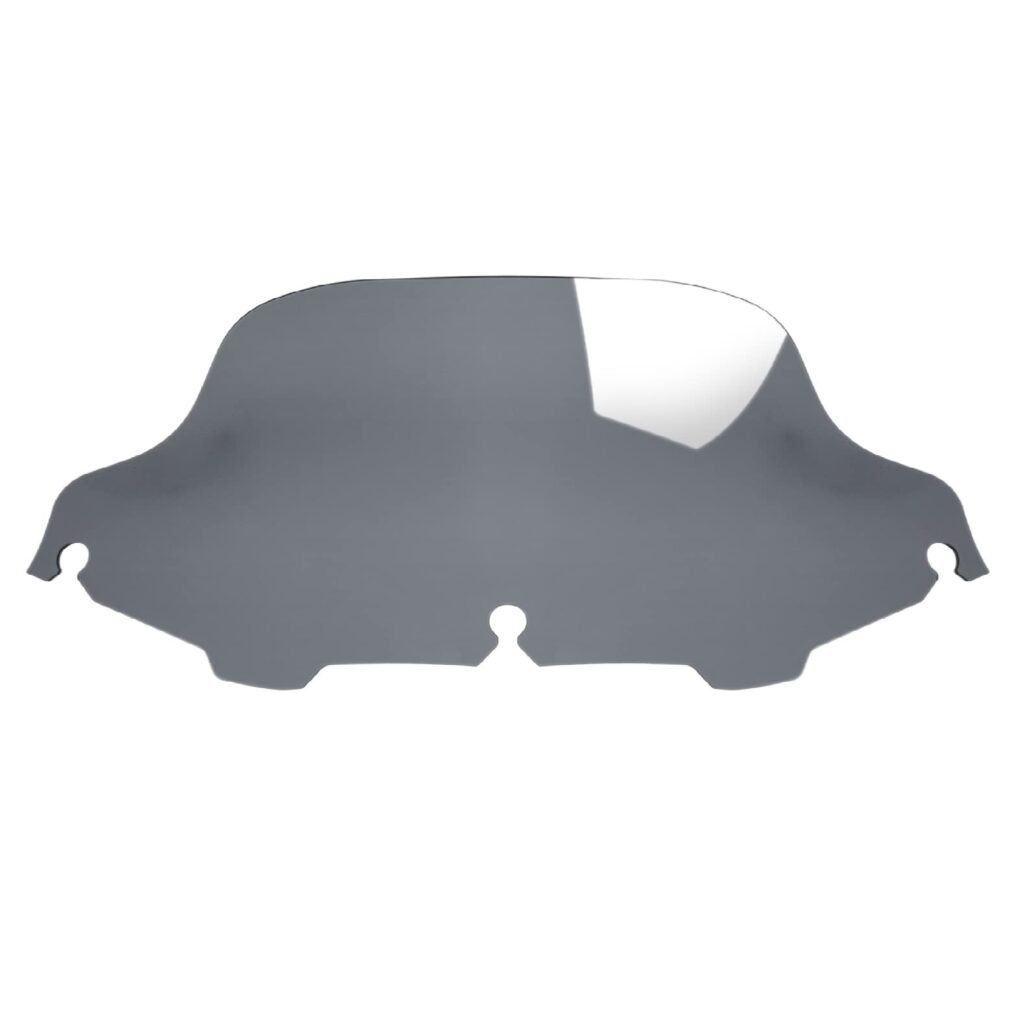 Motorcycle Windscreen 8 Wave Windshield Windscreen Fits For Harley Touring Electra Glide FLHT FLHTCU Ultra Classic CVO Street Glide FLHX FLHTK 96-13 Harley Wave Windscreens
