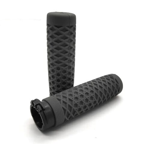 Handlebar Grips Black Rubber