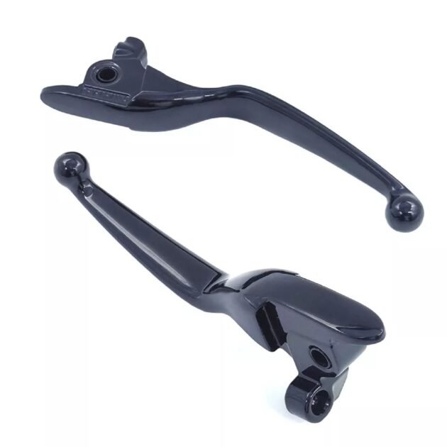 17-20 Touring Harley Brake Clutch Lever Black Glossy - Image 2