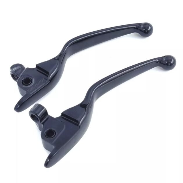 17-20 Touring Harley Brake Clutch Lever Black Glossy - Image 3