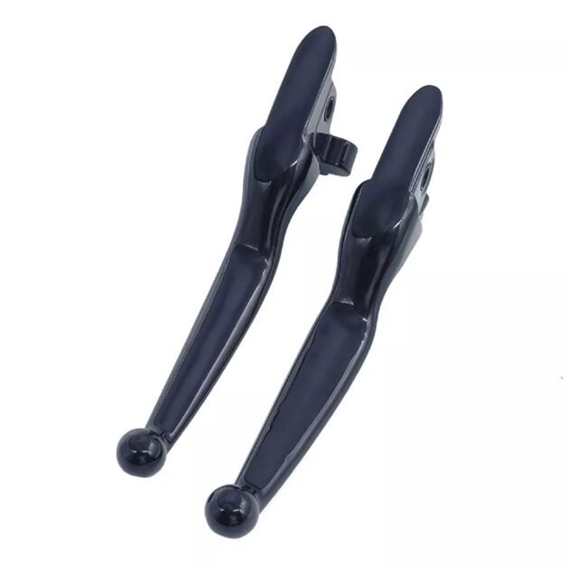 17-20 Touring Harley Brake Clutch Lever Black Glossy - Image 4