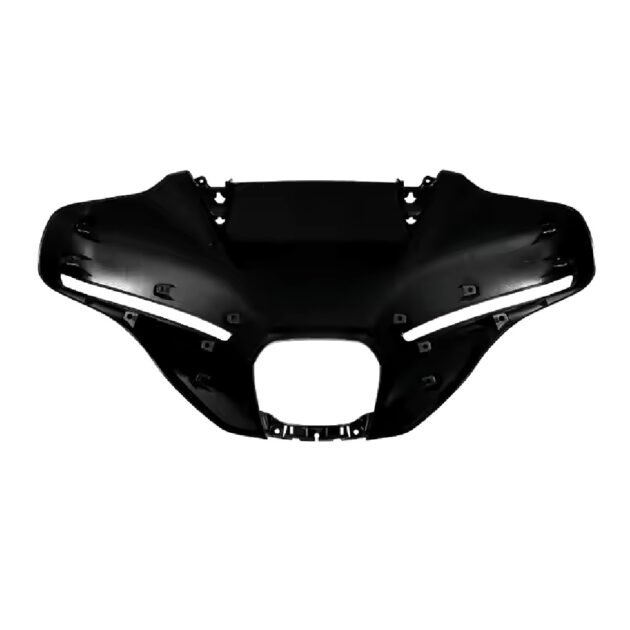 23-UP Street Glide CVO Front Fairing Batwing Black - Image 3