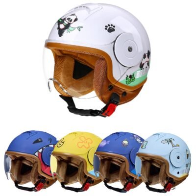 Kids Helmet Character Print Adjustable Size
