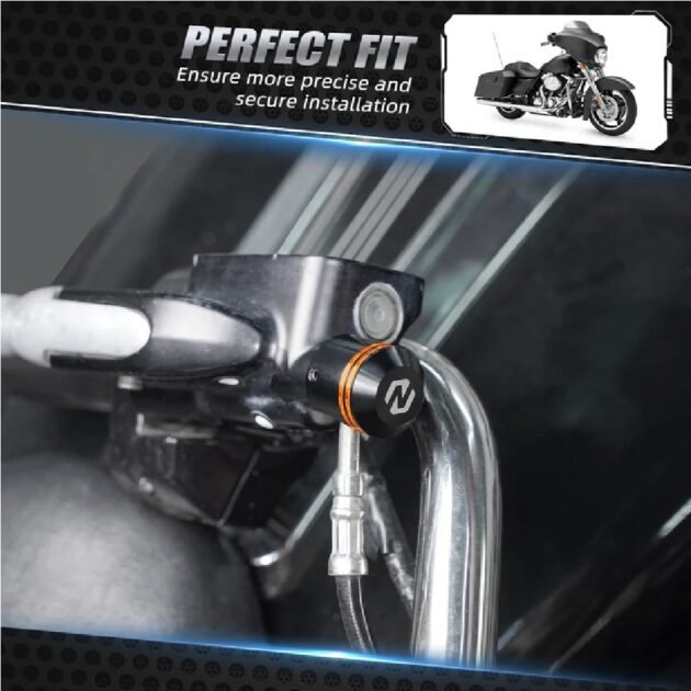 Harley Master Cylinder Brake and Clutch Ferrule Cover - Image 2