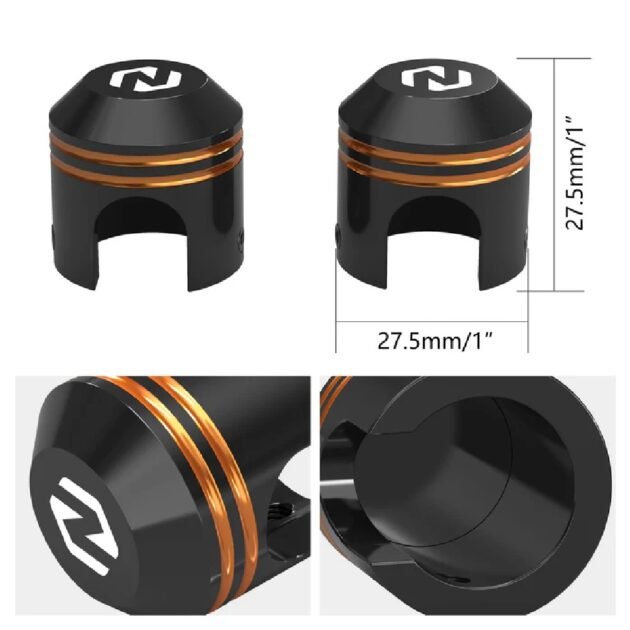 Harley Master Cylinder Brake and Clutch Ferrule Cover - Image 4