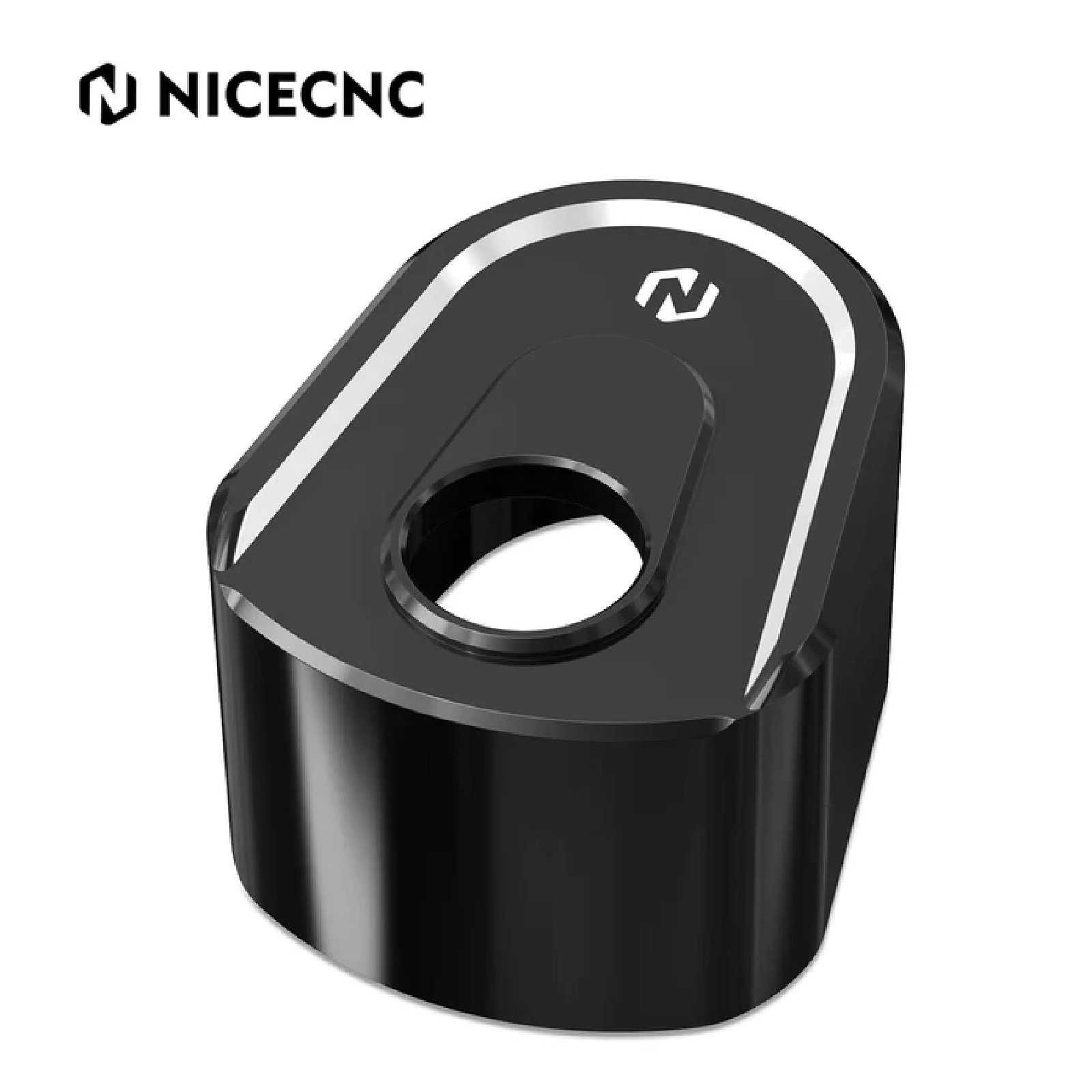 14-23 Touring Harley Ignition Key Switch Cover Black Silver