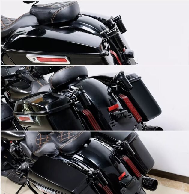 14-23 Touring Remote Reservoir Rear Suspension Shocks - Image 5