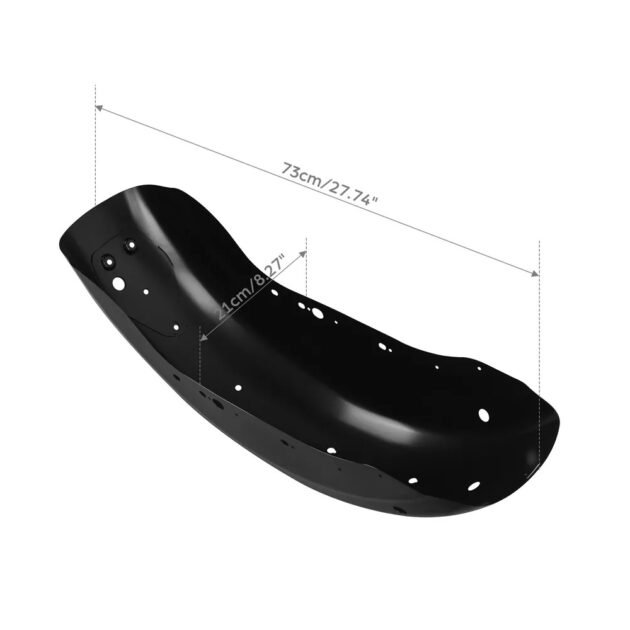 11-Up Sportster Custom 1200 Un-Painted Rear Fender - Image 5