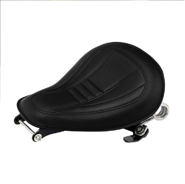 04-Up Sportster Solo Spring Seat Black