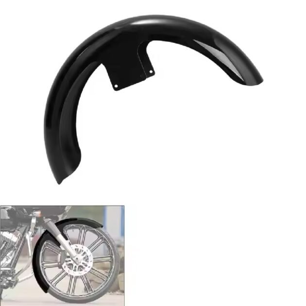 21" HD Touring Front Wheel Fender Wrapped Style Metal Sheet Material - Image 2