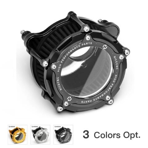 17-Up M8 Engine See Through Air Intake Softail Touring Motorcycles